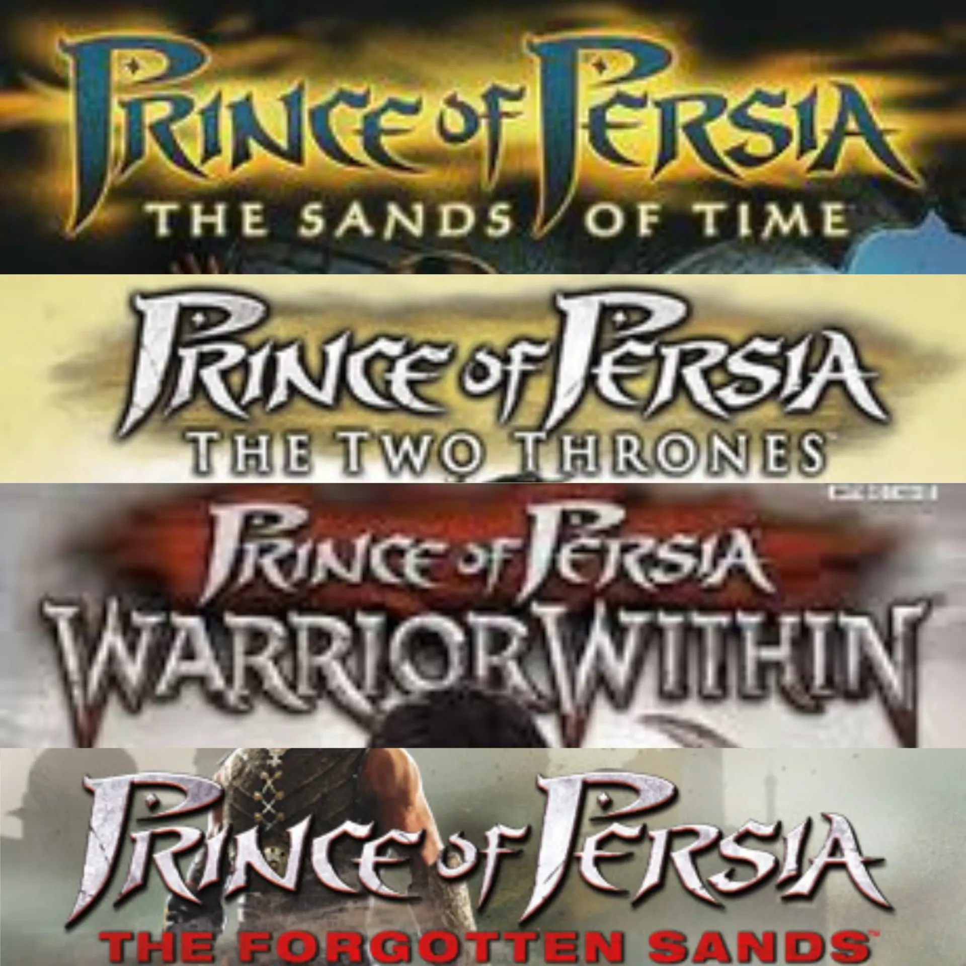Prince of Persia All 4 Parts
